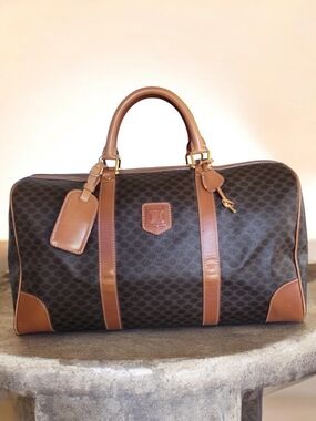 Celine Macadam Boston Travel Bag